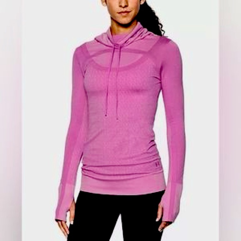 Under Armour Women's Icelandic Foam Threadborne Seamless Funneck size Small